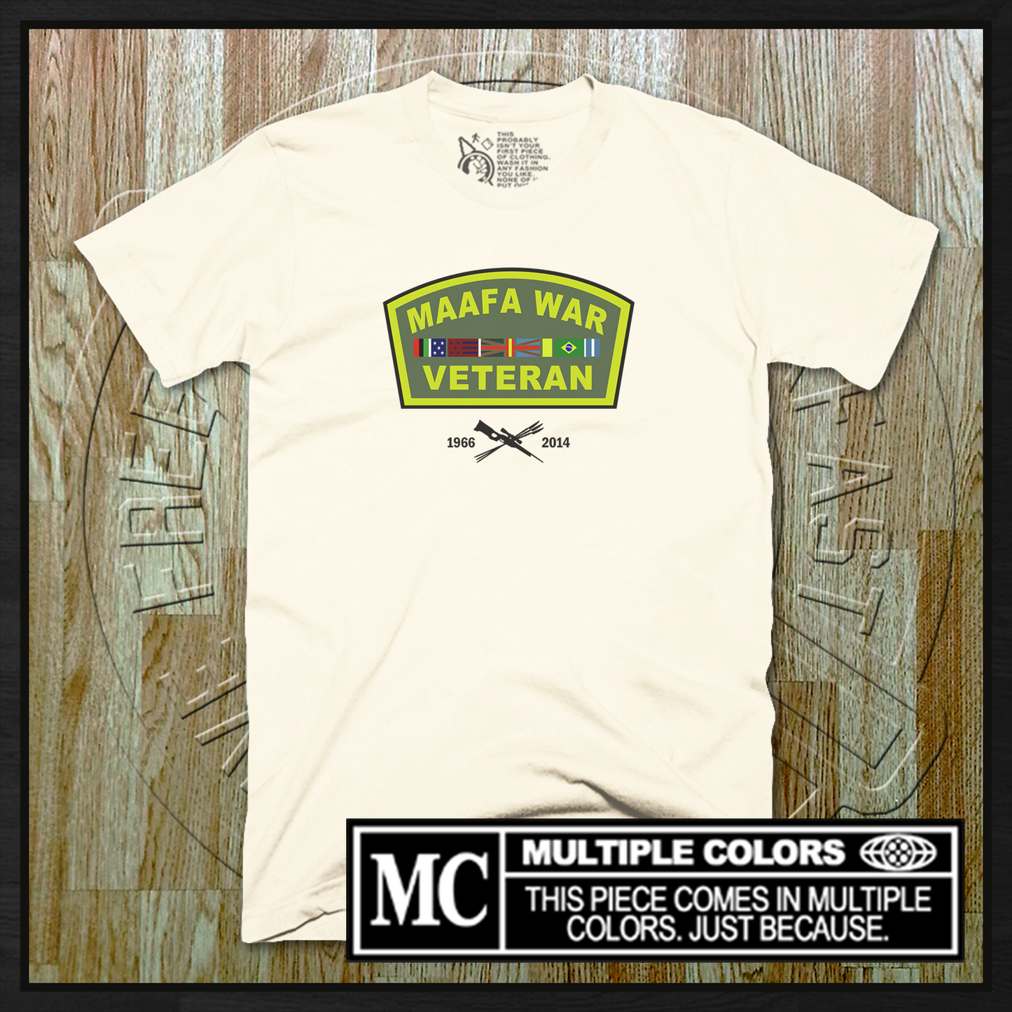 Maafa Veteran MMXXV T-Shirt