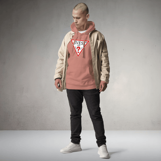 Zero Fvcks Hoodie in DustyRose