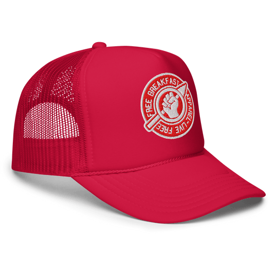 Caminhoneiro de espuma VIVA LIVRE em Sangue