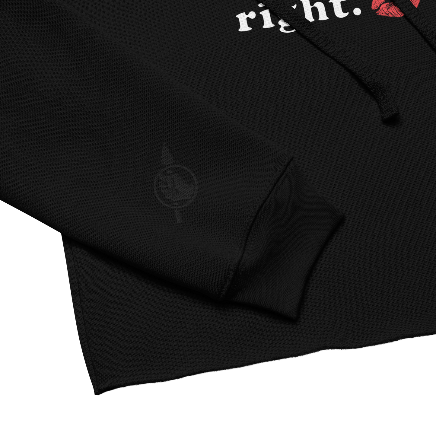 Moletom cropped feminino Treat Her Right