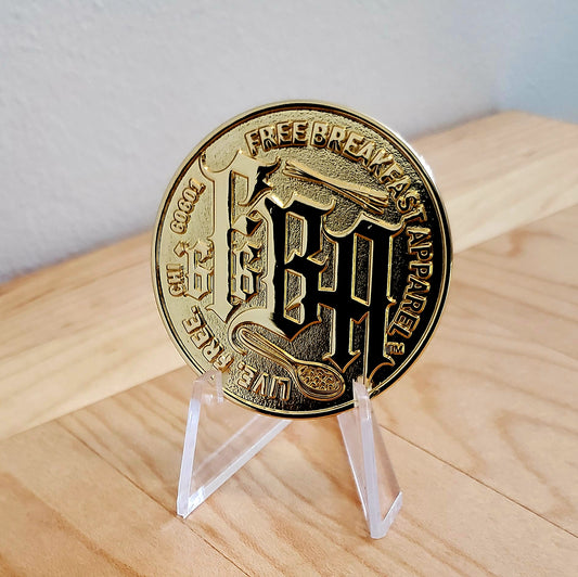 Free Breakfast Apparel Commemorative Challenge Coin **LIMITED EDITION**