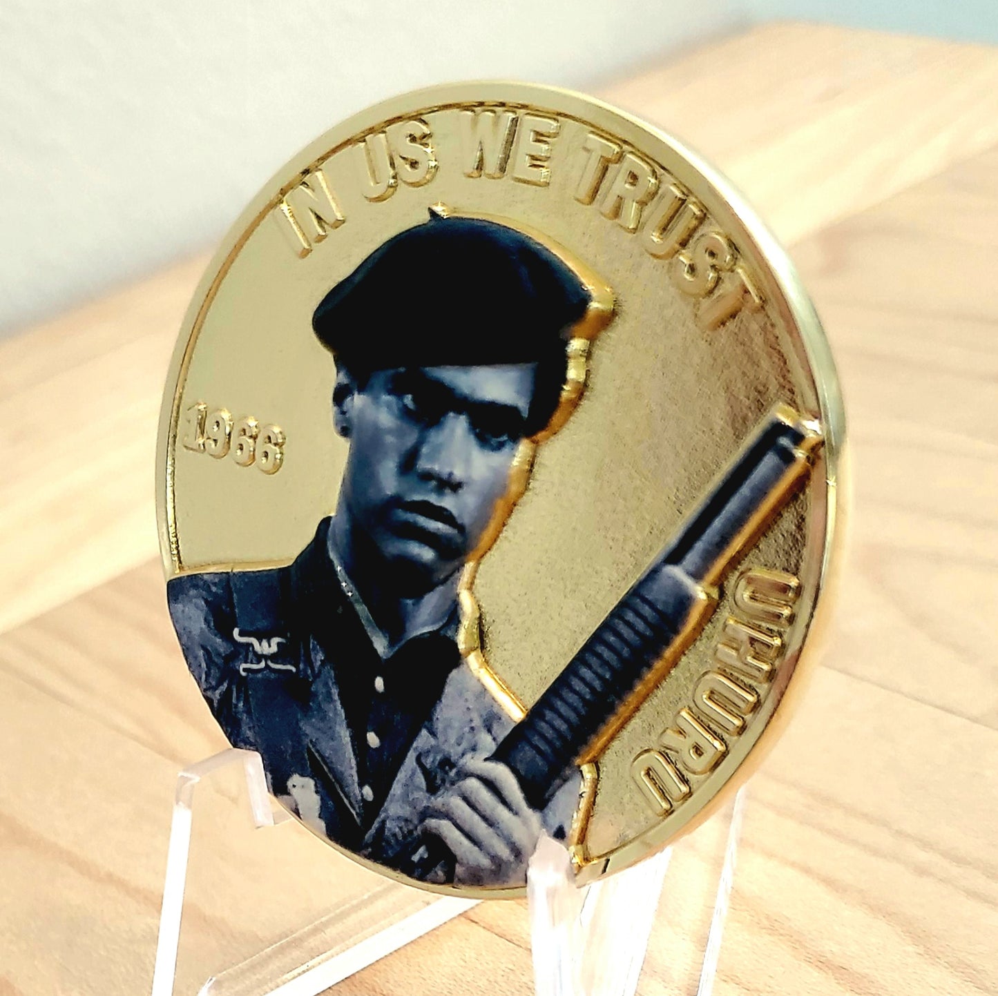 Dr. Huey P. Newton Commemorative Challenge Coin **LIMITED EDITION**