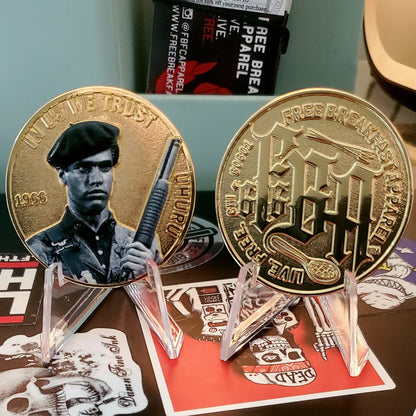 FBA/Dr. Huey P. Newton Commemorative Challenge Coin Combo Pack **LIMITED EDITION**