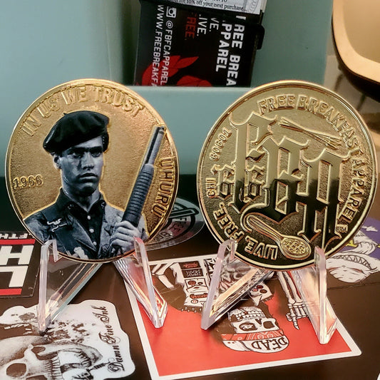 FBA/Dr. Huey P. Newton Commemorative Challenge Coin Combo Pack **LIMITED EDITION**