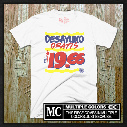 Camiseta Desayuno Gratis