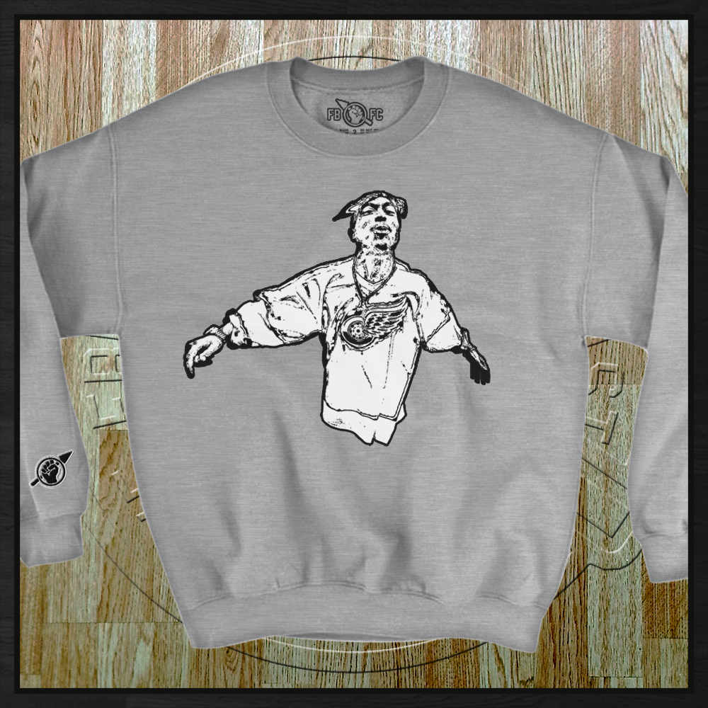 Camiseta GTFOMF Crewneck na cor Carbon Gray