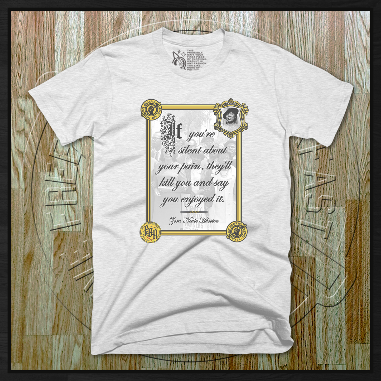 I Will Not Be Silent (for Zora) T-Shirt