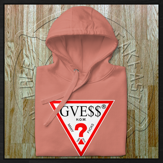 Moletom Zero Fvcks na cor Rosa Pó