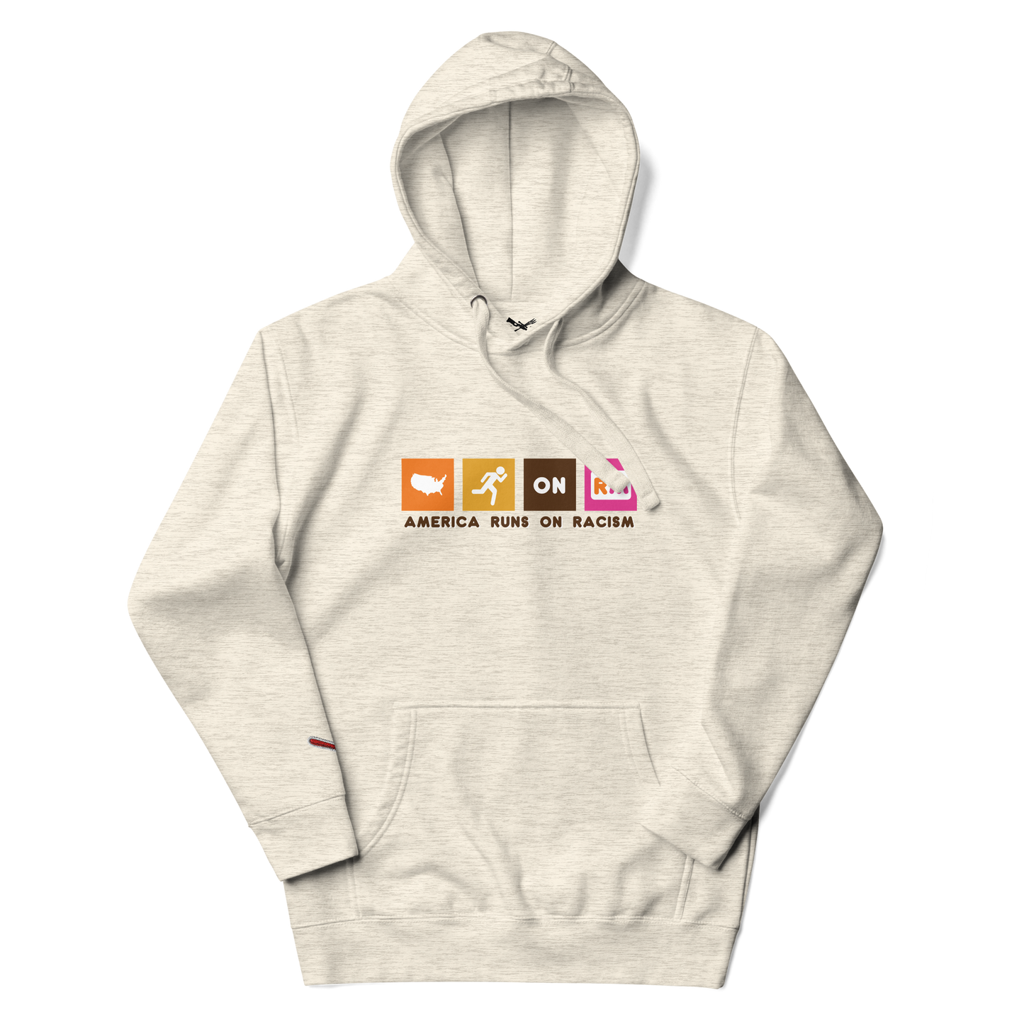 America Runs on Racism Hoodie