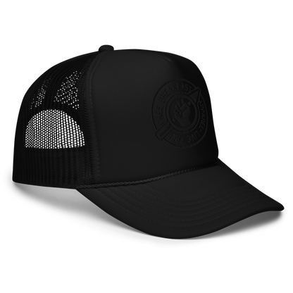 Caminhão de espuma LIVE FREE na cor JetBlack