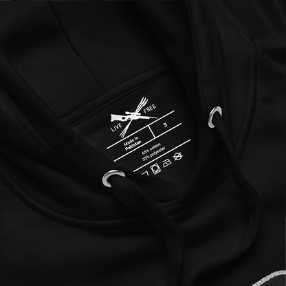 Super Black MMXXV Embroidered Hoodie
