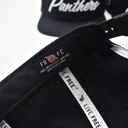 The Black Panthers Snapback -  Black Rally Edition - Free Breakfast Apparel