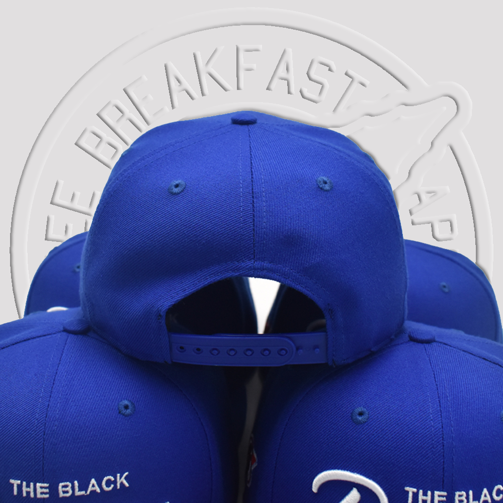 The Black Panthers Snapback - Blue Rally Edition - Free Breakfast Apparel