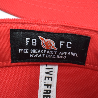 The Black Panthers Snapback - Red Rally Edition - Free Breakfast Apparel