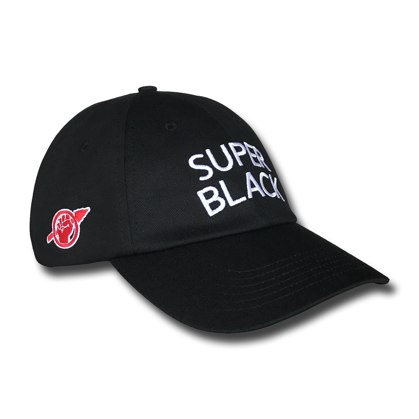 Super Black Dad Hat - Free Breakfast Apparel